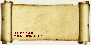 Damjan Sorak vizit kartica